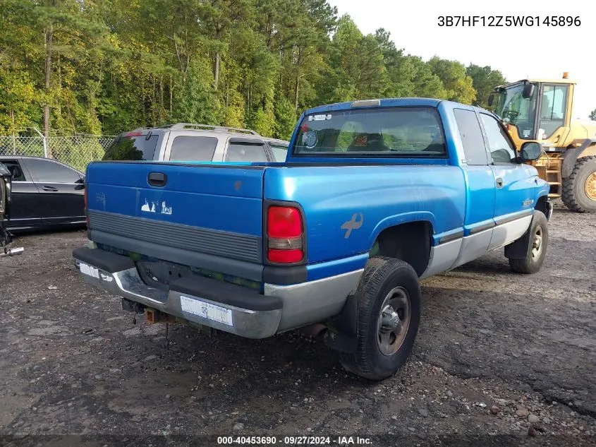 1998 Dodge Ram 1500 Laramie Slt/St VIN: 3B7HF12Z5WG145896 Lot: 40453690