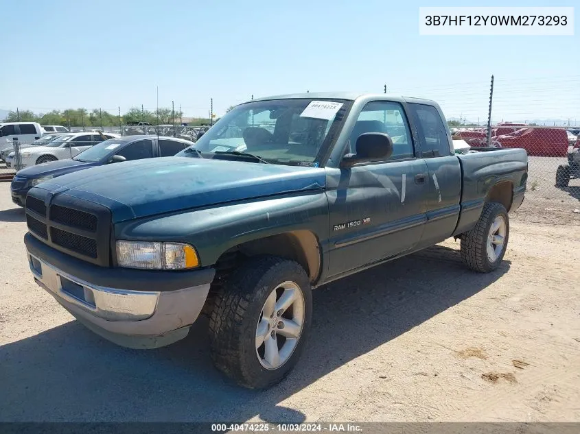 3B7HF12Y0WM273293 1998 Dodge Ram 1500 St