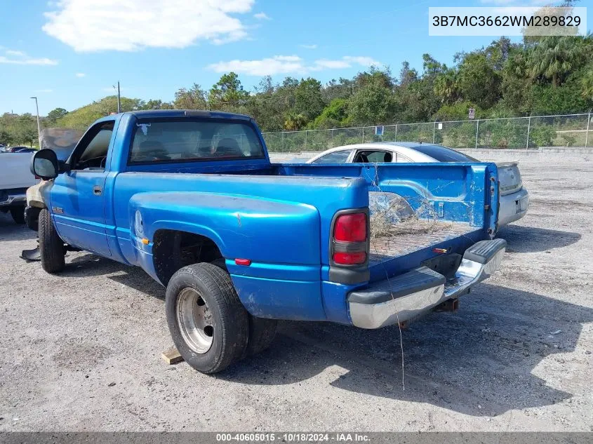 3B7MC3662WM289829 1998 Dodge Ram 3500 St