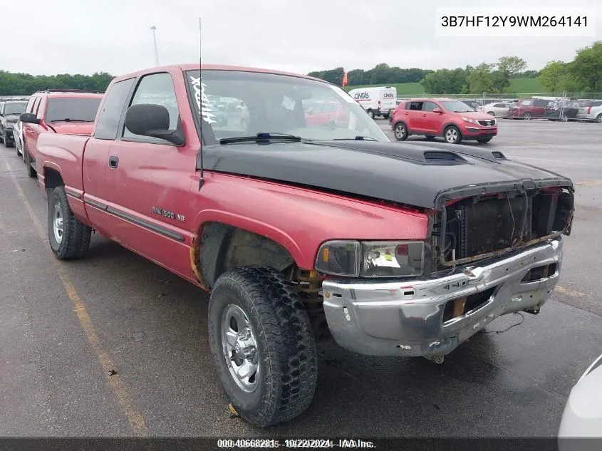 1998 Dodge Ram 1500 St VIN: 3B7HF12Y9WM264141 Lot: 40668281