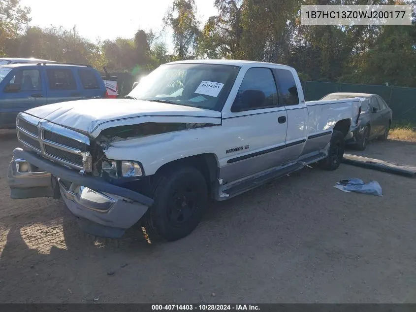 1B7HC13Z0WJ200177 1998 Dodge Ram 1500 St