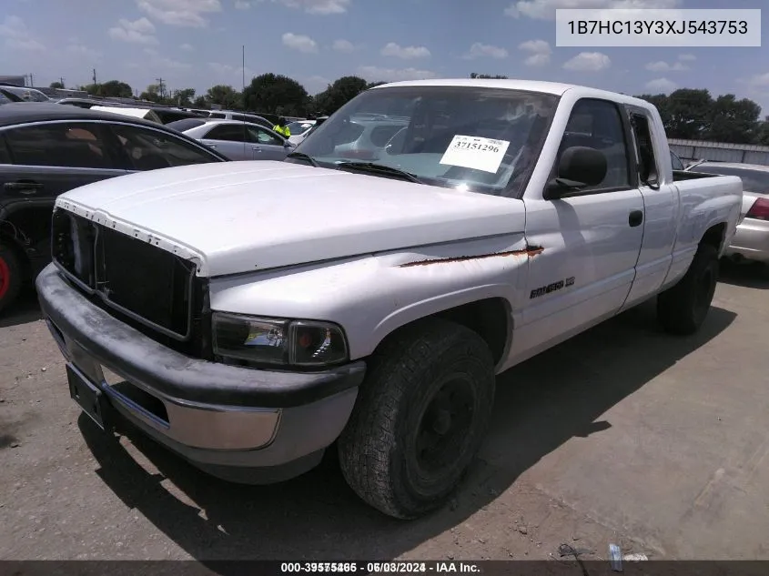 1B7HC13Y3XJ543753 1999 Dodge Ram 1500 St