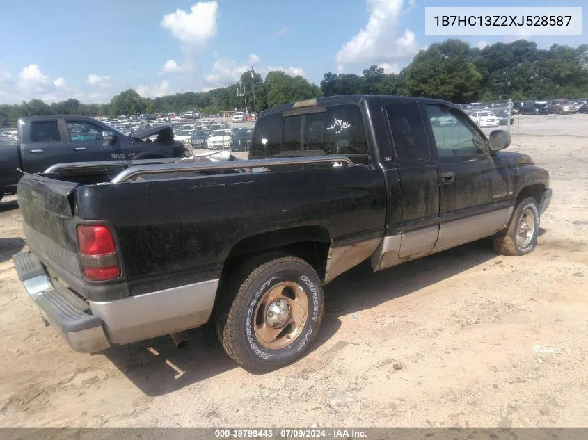 1999 Dodge Ram 1500 St VIN: 1B7HC13Z2XJ528587 Lot: 39799443