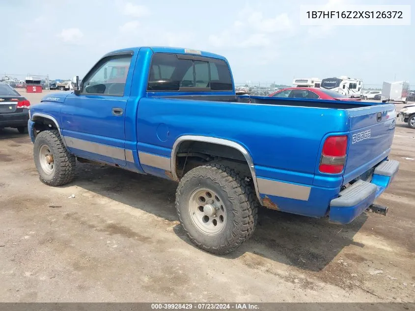 1B7HF16Z2XS126372 1999 Dodge Ram 1500 St