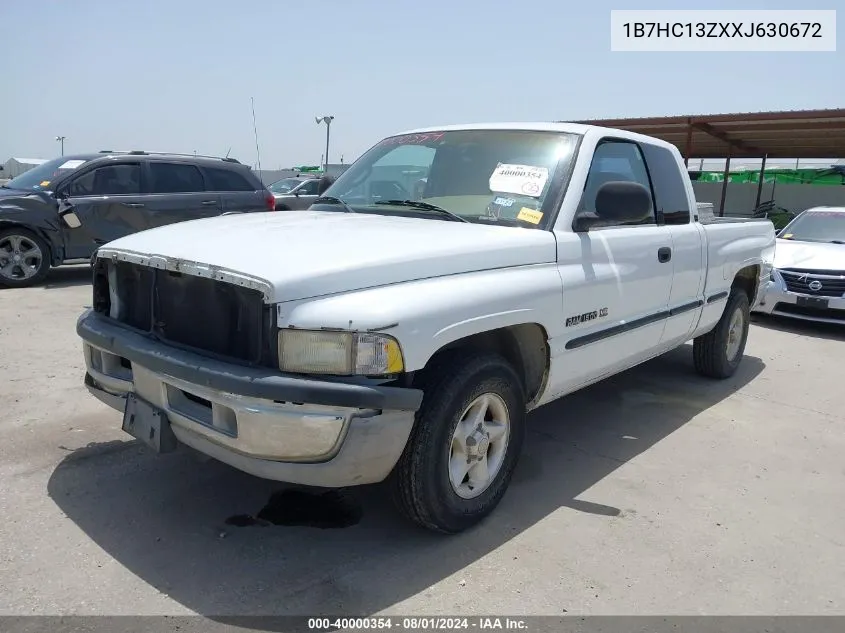 1B7HC13ZXXJ630672 1999 Dodge Ram 1500 St