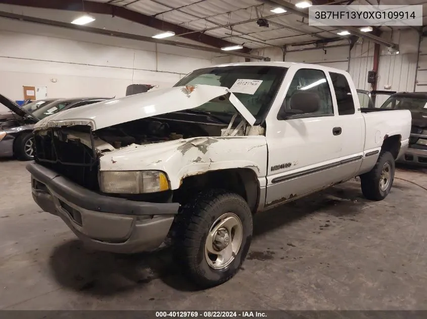 3B7HF13Y0XG109914 1999 Dodge Ram 1500 St