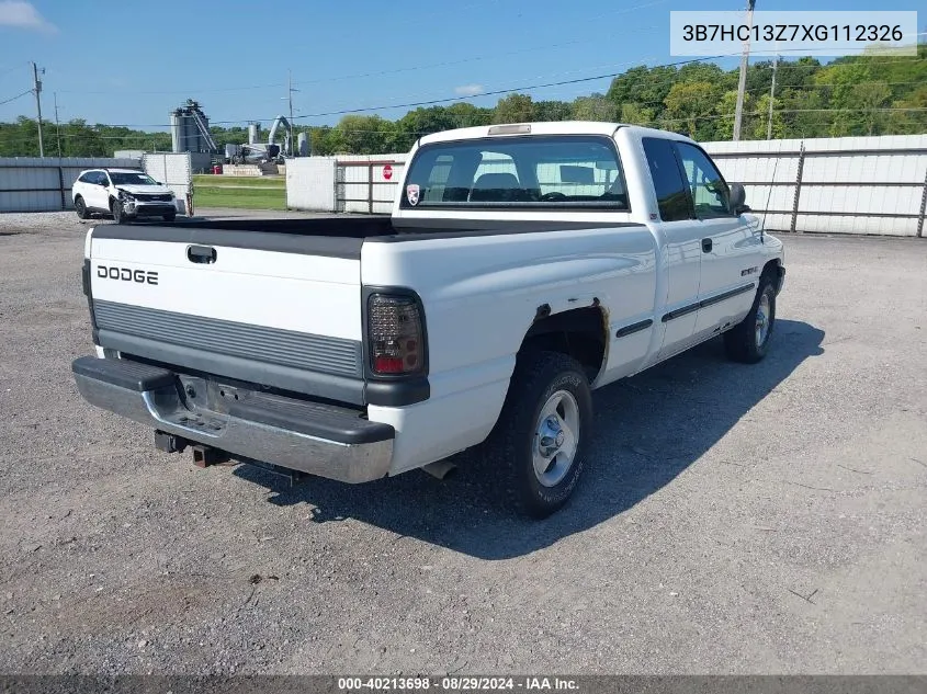 1999 Dodge Ram 1500 St VIN: 3B7HC13Z7XG112326 Lot: 40213698