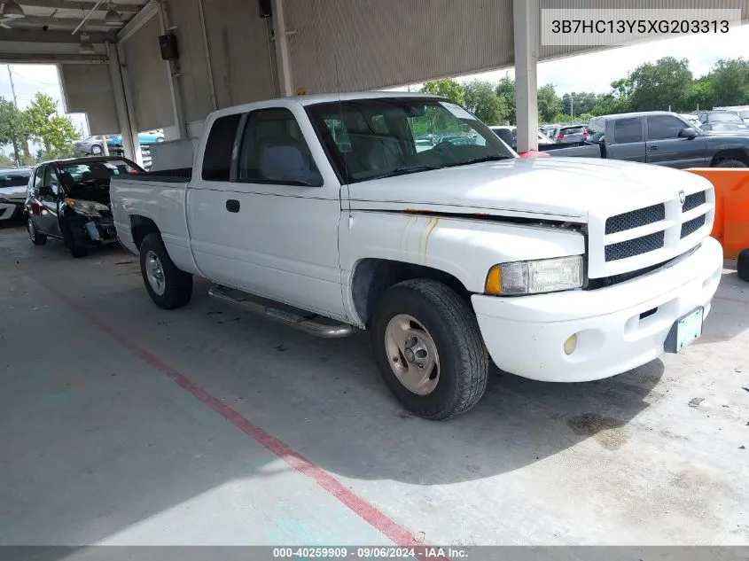 1999 Dodge Ram 1500 St VIN: 3B7HC13Y5XG203313 Lot: 40259909