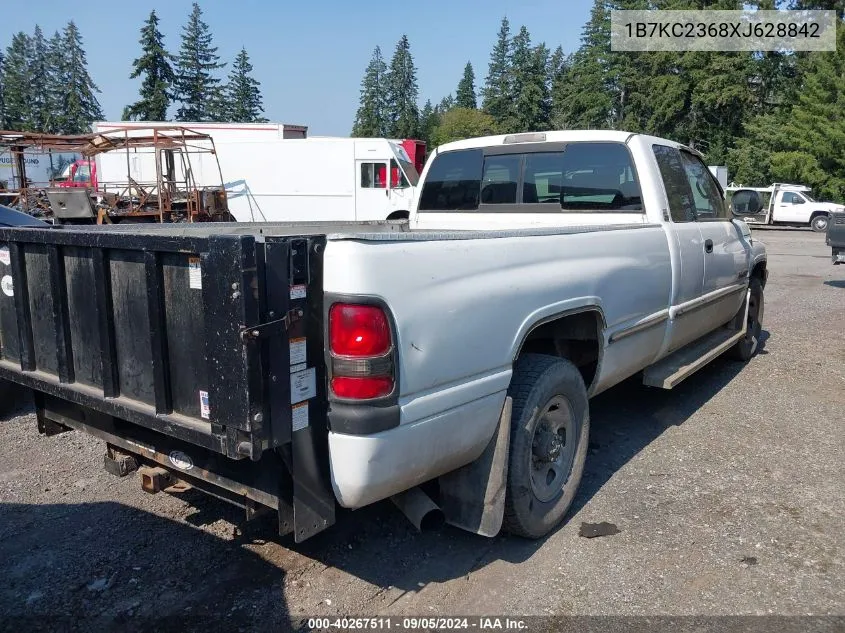 1999 Dodge Ram 2500 VIN: 1B7KC2368XJ628842 Lot: 40267511