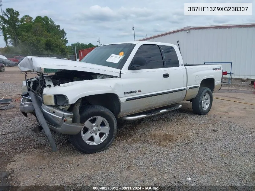 3B7HF13Z9XG238307 1999 Dodge Ram 1500 St