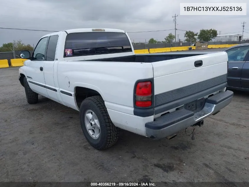 1B7HC13YXXJ525136 1999 Dodge Ram 1500