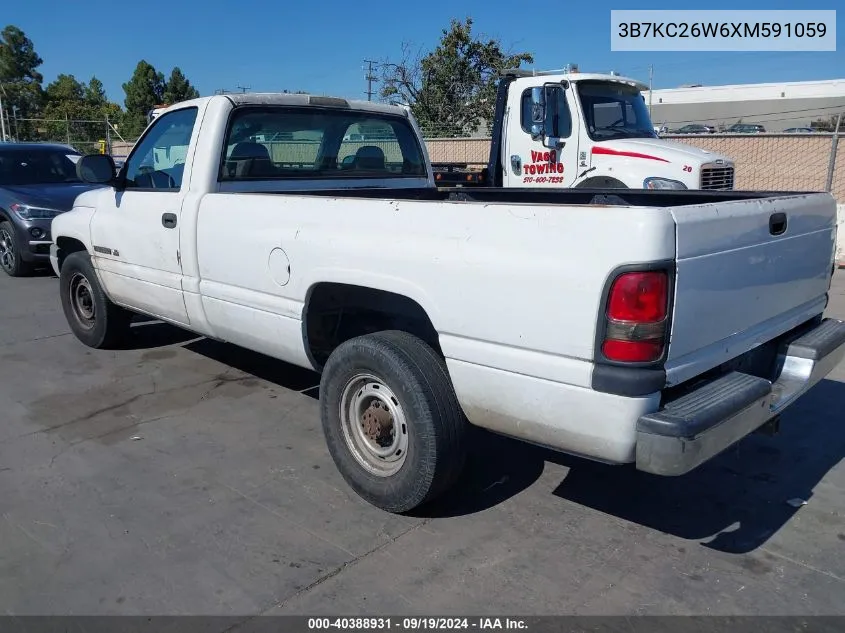 3B7KC26W6XM591059 1999 Dodge Ram 2500 St