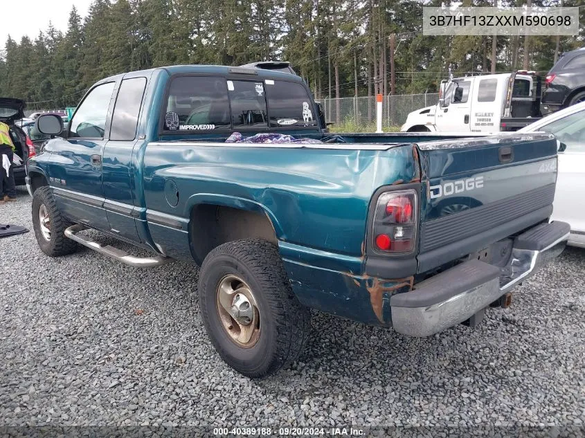 3B7HF13ZXXM590698 1999 Dodge Ram 1500 St