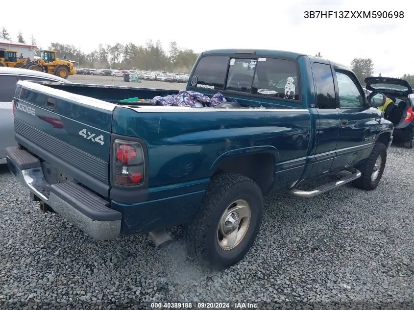 3B7HF13ZXXM590698 1999 Dodge Ram 1500 St