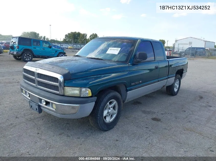 1999 Dodge Ram 1500 St VIN: 1B7HC13Z1XJ534252 Lot: 40394568