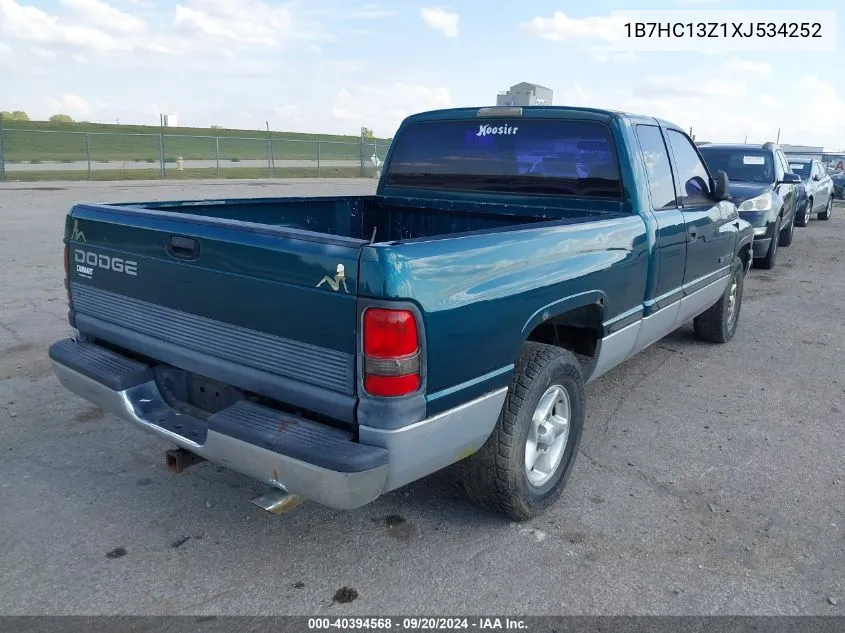 1999 Dodge Ram 1500 St VIN: 1B7HC13Z1XJ534252 Lot: 40394568