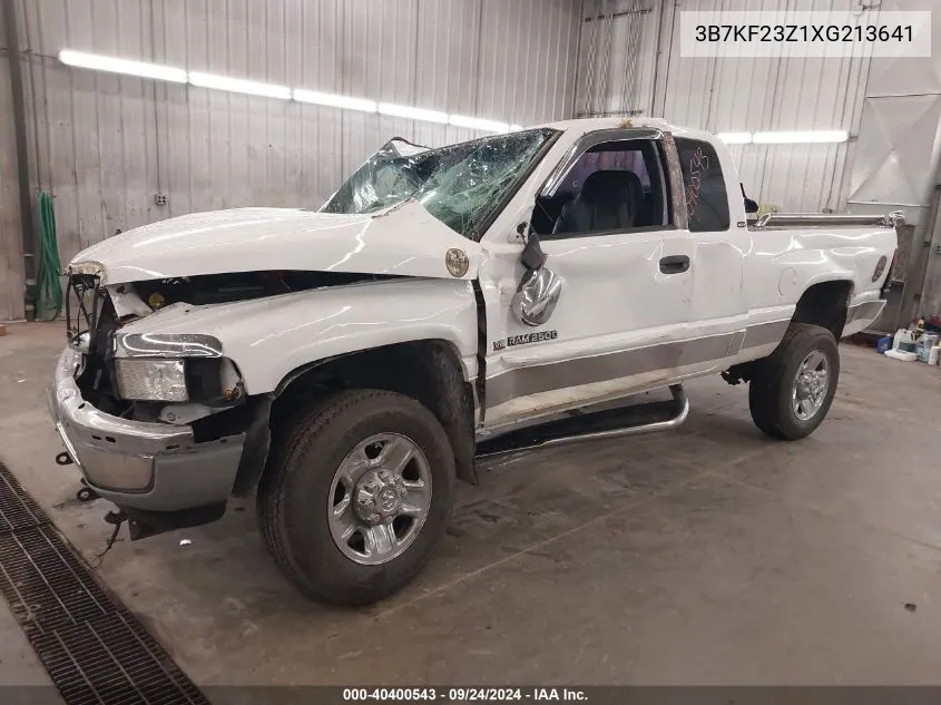 1999 Dodge Ram 2500 VIN: 3B7KF23Z1XG213641 Lot: 40400543