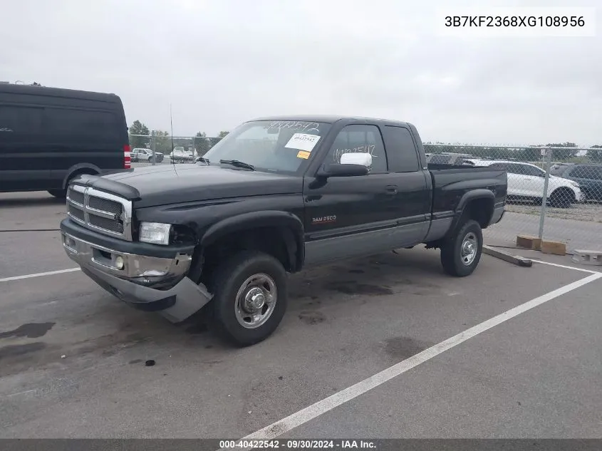 1999 Dodge Ram 2500 VIN: 3B7KF2368XG108956 Lot: 40422542