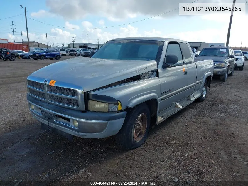 1999 Dodge Ram 1500 St VIN: 1B7HC13Y0XJ545265 Lot: 40442168