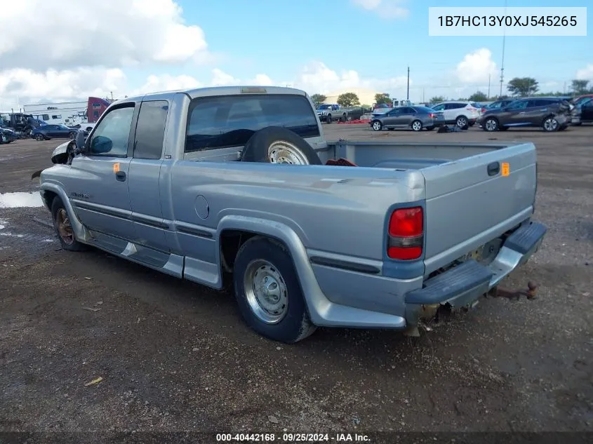 1B7HC13Y0XJ545265 1999 Dodge Ram 1500 St