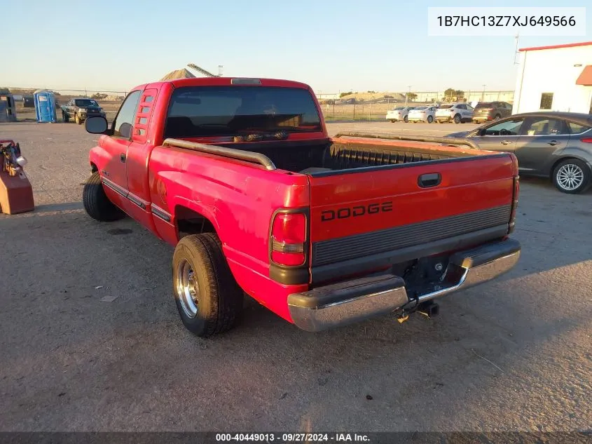 1B7HC13Z7XJ649566 1999 Dodge Ram 1500