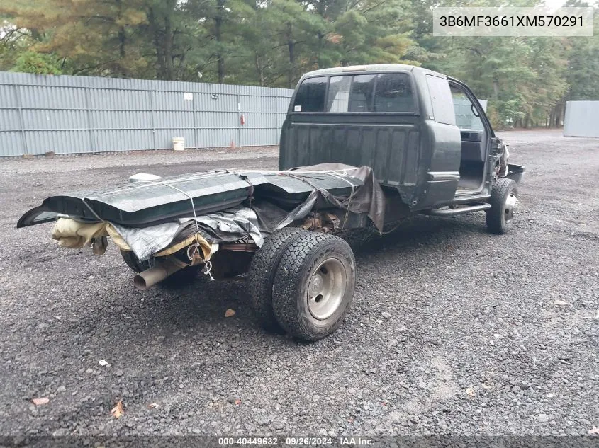 1999 Dodge Ram 3500 Laramie Slt/St VIN: 3B6MF3661XM570291 Lot: 40449632