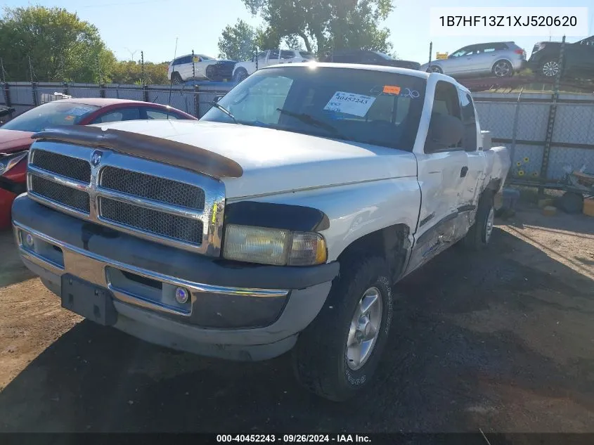 1999 Dodge Ram 1500 St VIN: 1B7HF13Z1XJ520620 Lot: 40452243