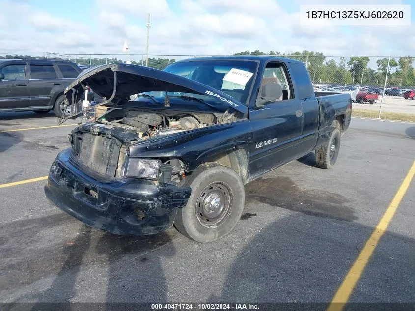 1999 Dodge Ram 1500 St VIN: 1B7HC13Z5XJ602620 Lot: 40471724