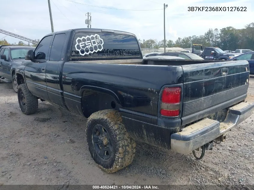 1999 Dodge Ram 2500 St VIN: 3B7KF2368XG127622 Lot: 40524421