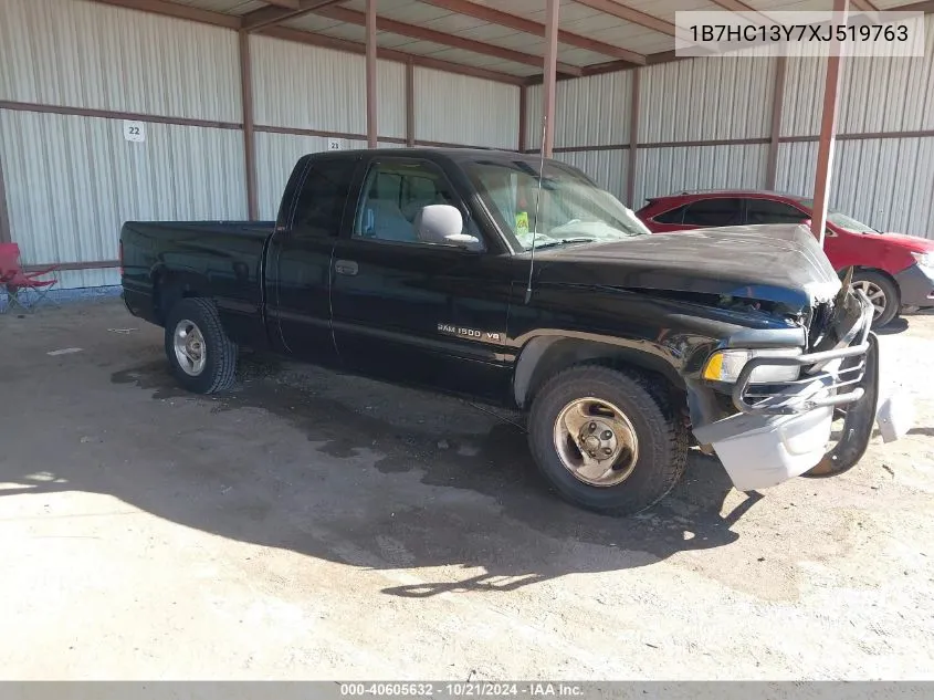 1999 Dodge Ram 1500 VIN: 1B7HC13Y7XJ519763 Lot: 40605632