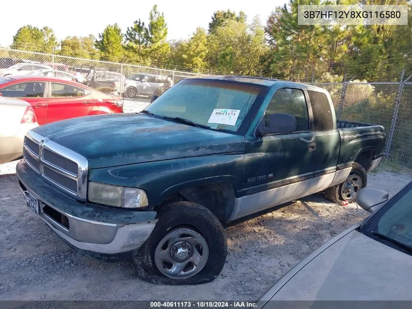 1999 Dodge Ram 1500 St VIN: 3B7HF12Y8XG116580 Lot: 40611173