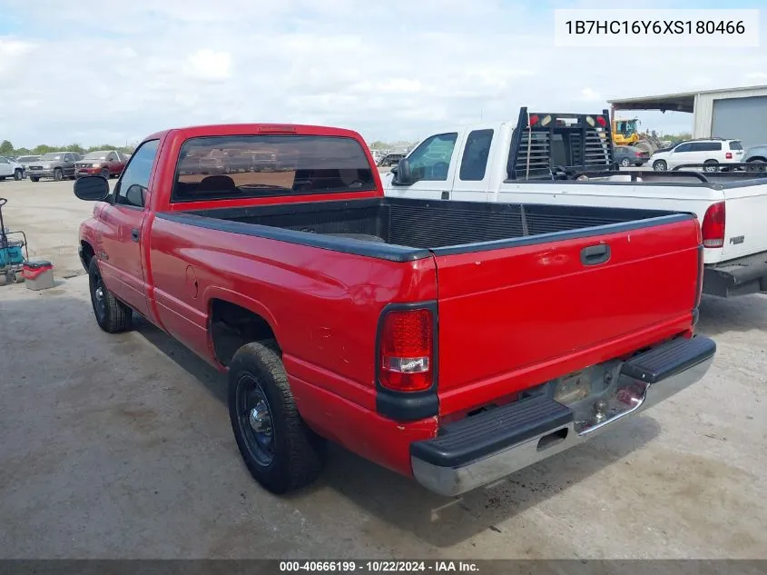 1999 Dodge Ram 1500 St VIN: 1B7HC16Y6XS180466 Lot: 40666199