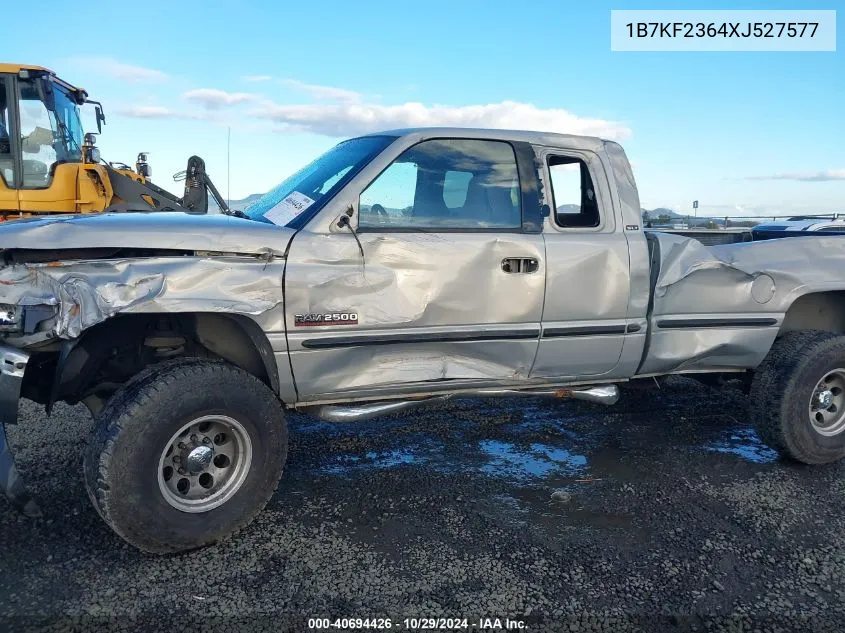 1999 Dodge Ram 2500 St VIN: 1B7KF2364XJ527577 Lot: 40694426