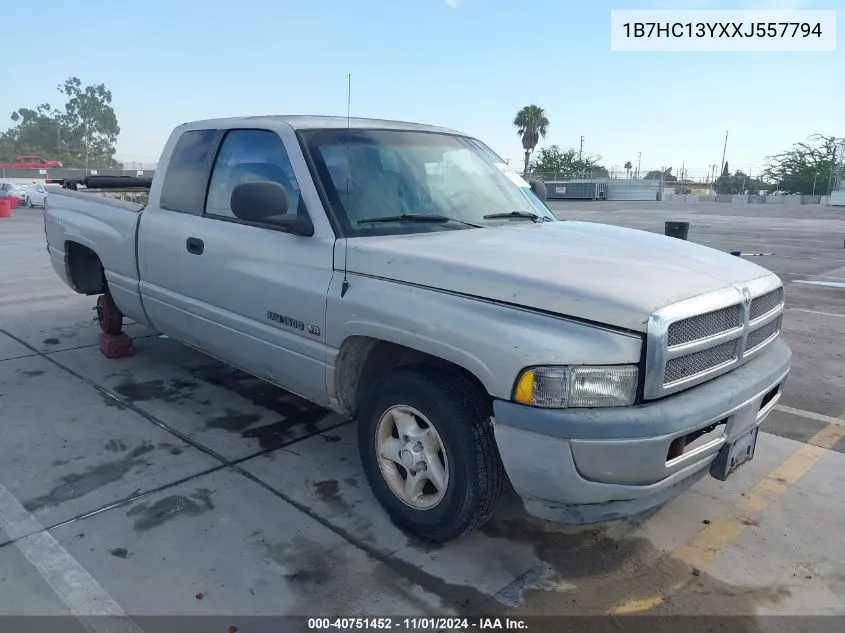 1999 Dodge Ram 1500 St VIN: 1B7HC13YXXJ557794 Lot: 40751452