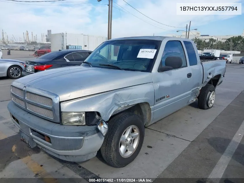 1999 Dodge Ram 1500 St VIN: 1B7HC13YXXJ557794 Lot: 40751452