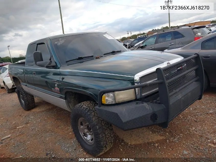 1999 Dodge Ram 2500 St VIN: 1B7KF2366XJ618270 Lot: 40774852