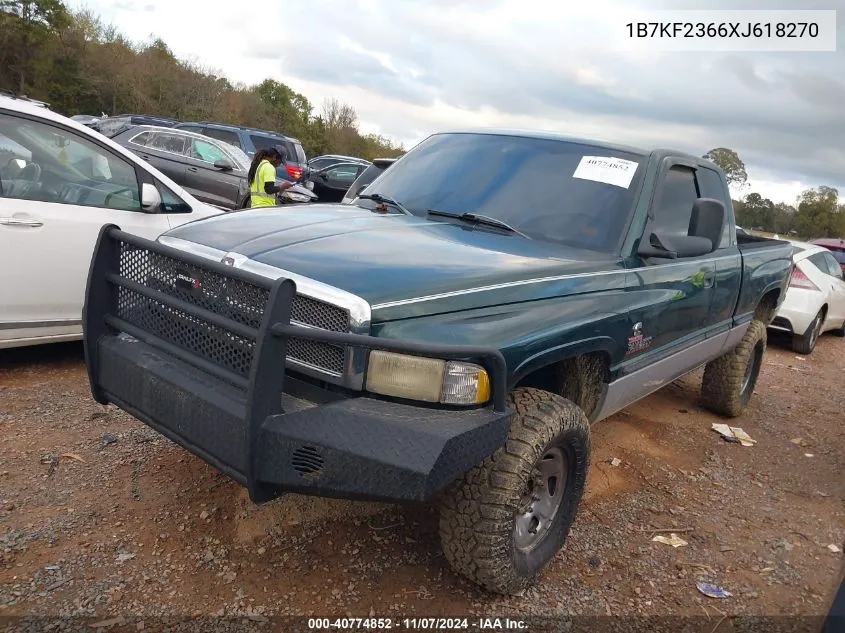 1999 Dodge Ram 2500 St VIN: 1B7KF2366XJ618270 Lot: 40774852