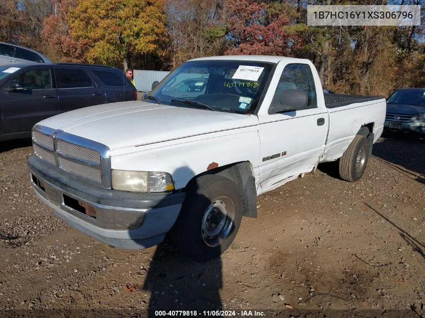 1999 Dodge Ram 1500 St VIN: 1B7HC16Y1XS306796 Lot: 40779818