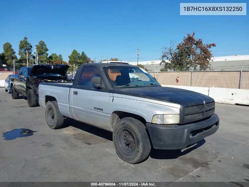 1999 Dodge Ram 1500 St/Ws VIN: 1B7HC16X8XS132250 Lot: 40796804