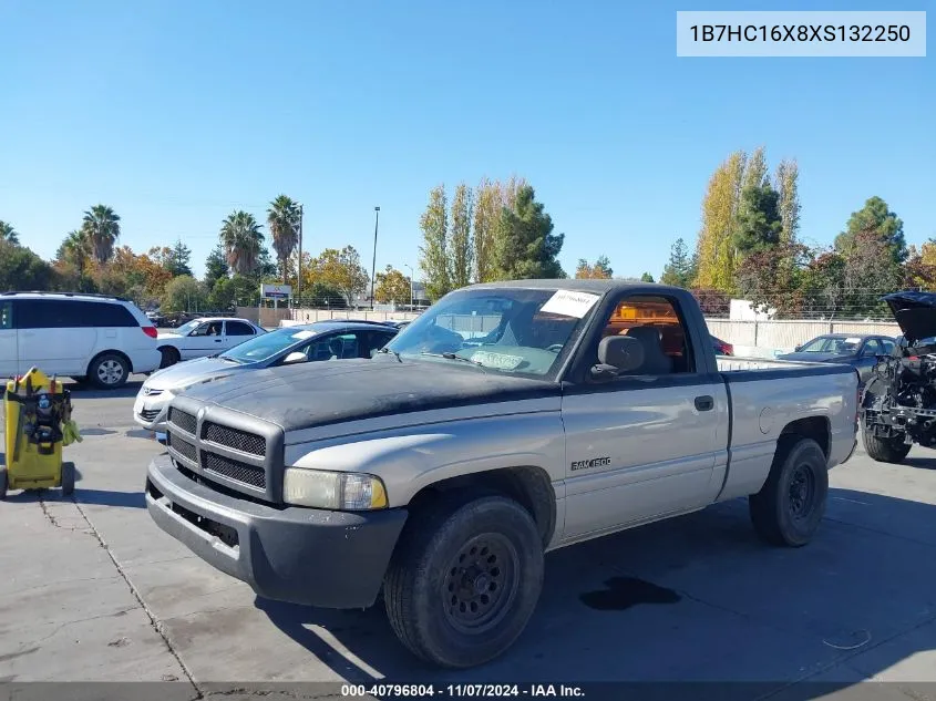 1999 Dodge Ram 1500 St/Ws VIN: 1B7HC16X8XS132250 Lot: 40796804