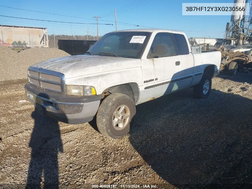 3B7HF12Y3XG230566 1999 Dodge Ram 1500 St