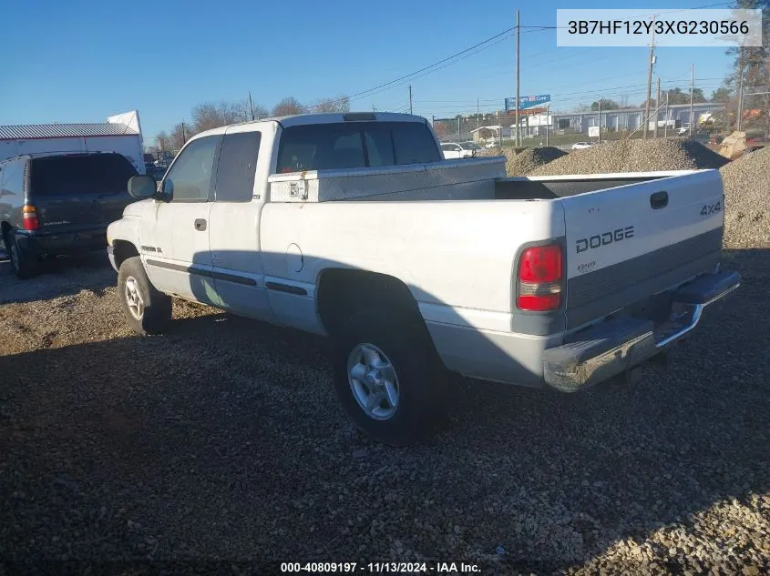 3B7HF12Y3XG230566 1999 Dodge Ram 1500 St