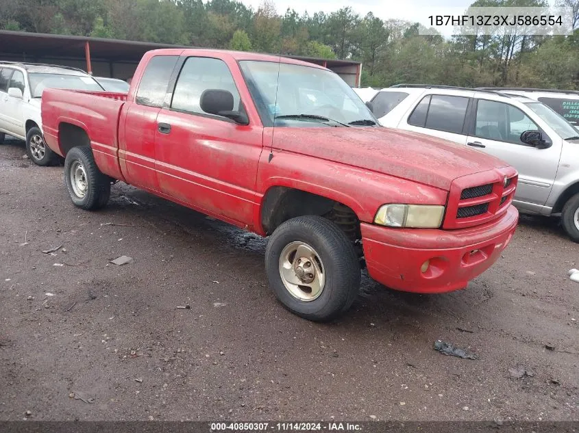 1999 Dodge Ram 1500 St VIN: 1B7HF13Z3XJ586554 Lot: 40850307