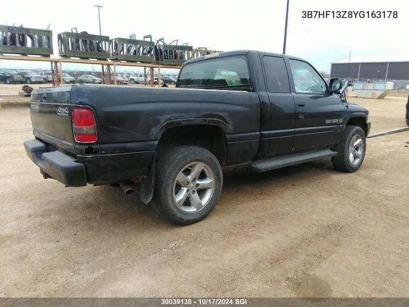 3B7HF13Z8YG163178 2000 Dodge Ram 1500