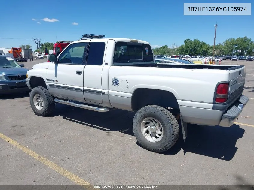 2000 Dodge Ram 1500 St VIN: 3B7HF13Z6YG105974 Lot: 39579208