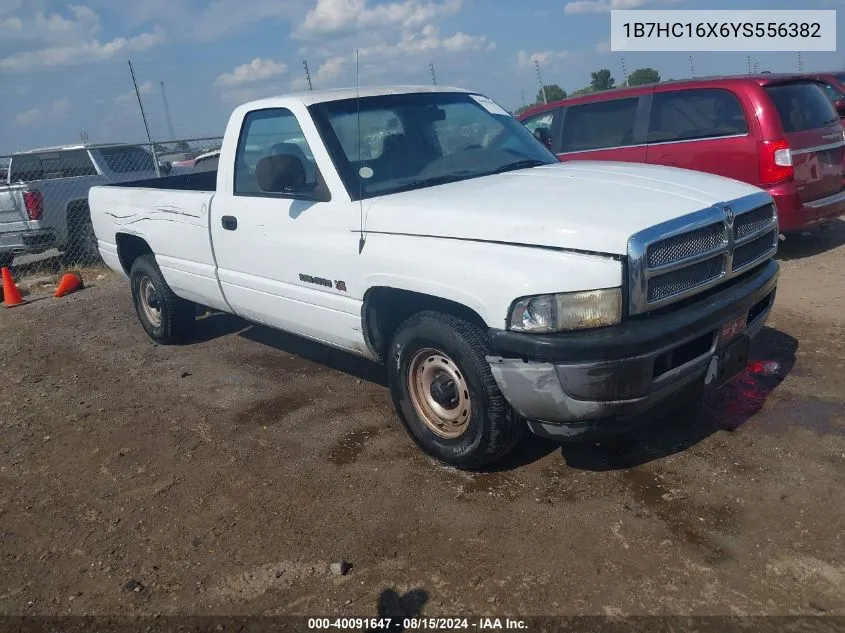 2000 Dodge Ram 1500 St/Ws VIN: 1B7HC16X6YS556382 Lot: 40091647