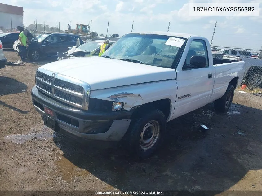 2000 Dodge Ram 1500 St/Ws VIN: 1B7HC16X6YS556382 Lot: 40091647