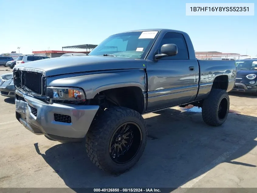 1B7HF16Y8YS552351 2000 Dodge Ram 1500 St