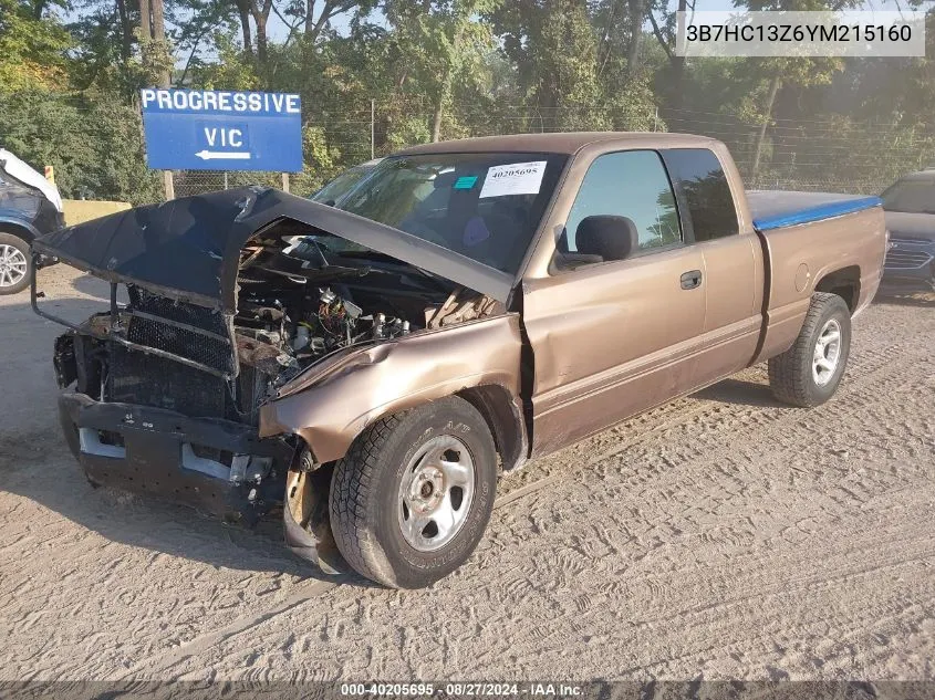 2000 Dodge Ram 1500 St VIN: 3B7HC13Z6YM215160 Lot: 40205695