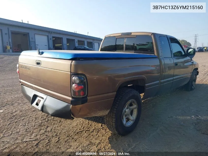 2000 Dodge Ram 1500 St VIN: 3B7HC13Z6YM215160 Lot: 40205695